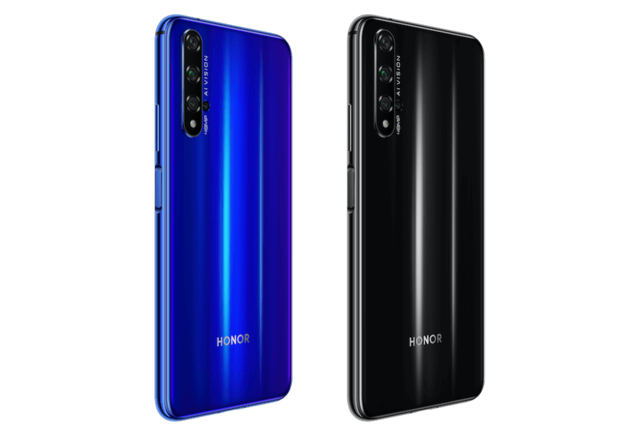 Представлены HONOR 20, 20 PRO и 20 LITE