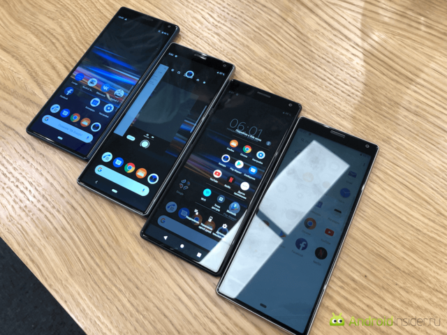 Сразу четыре новинки от Sony на MWC 2019