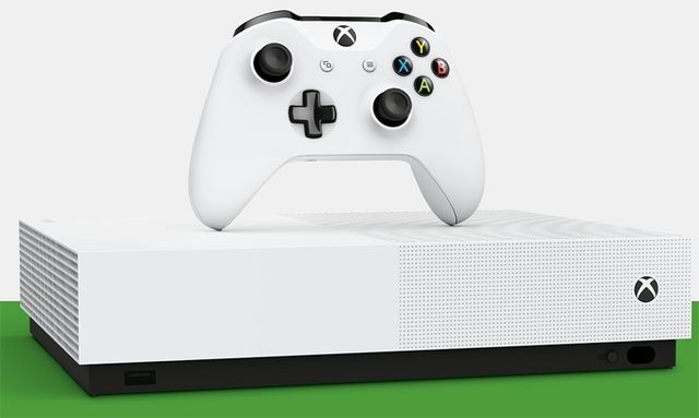 Xbox One S All-Digital Edition: игровая консоль за $250 без оптического привода